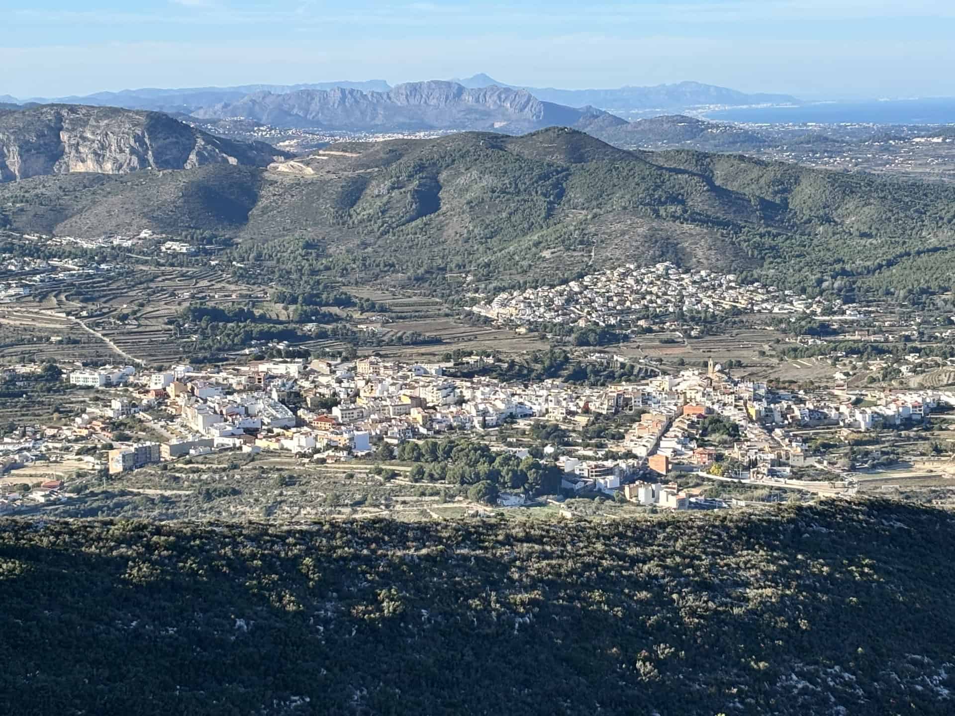 Benitachell from above